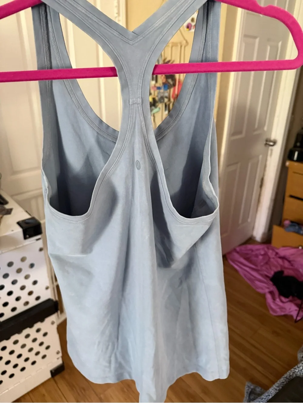 lululemon athletica Light Blue Racerback Tank